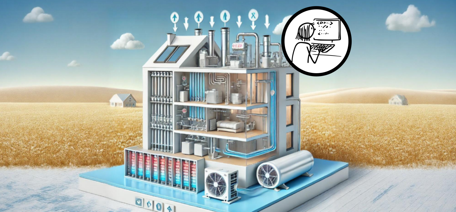 Configuración y control de instalaciones bombas calor (processes of installation and manufacturing heat pumps)